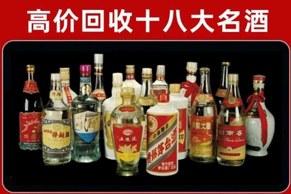 渭源回收铁盖茅台酒